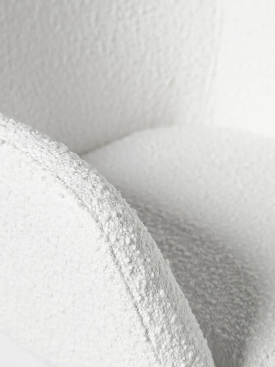 Bouclé bureaustoel Lucie^Westwing Collection Clearance