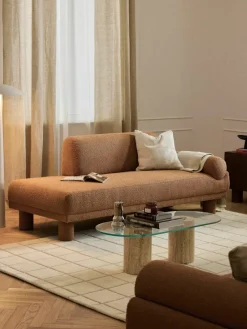 Bouclé chaise longue Lilo^Westwing Collection Clearance