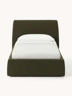 Bouclé eenpersoonsbed Cloud met opbergruimte^Westwing Collection Clearance