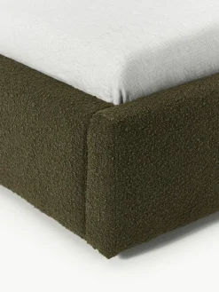 Bouclé eenpersoonsbed Cloud met opbergruimte^Westwing Collection Clearance