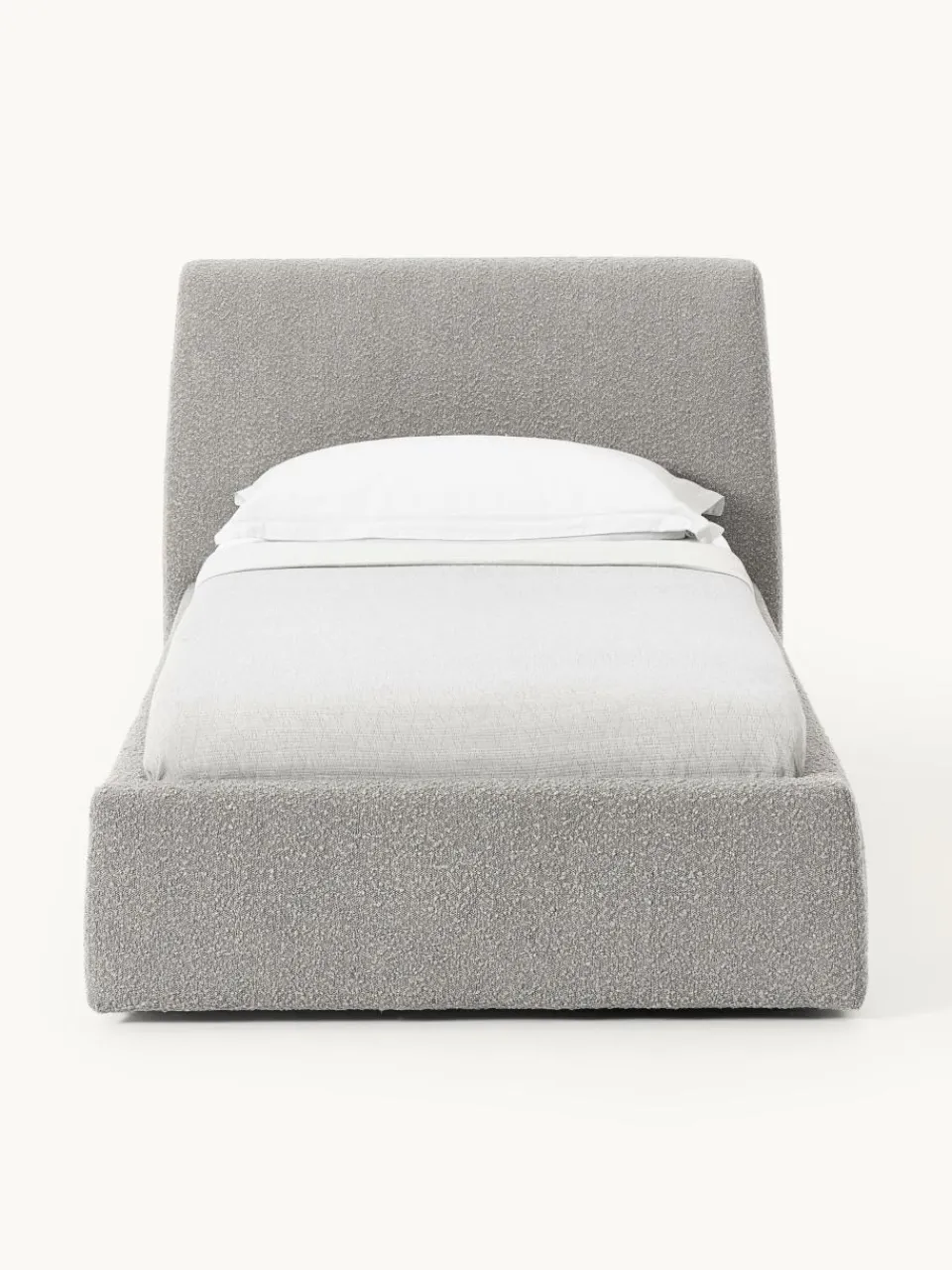 Bouclé eenpersoonsbed Cloud^Westwing Collection Clearance