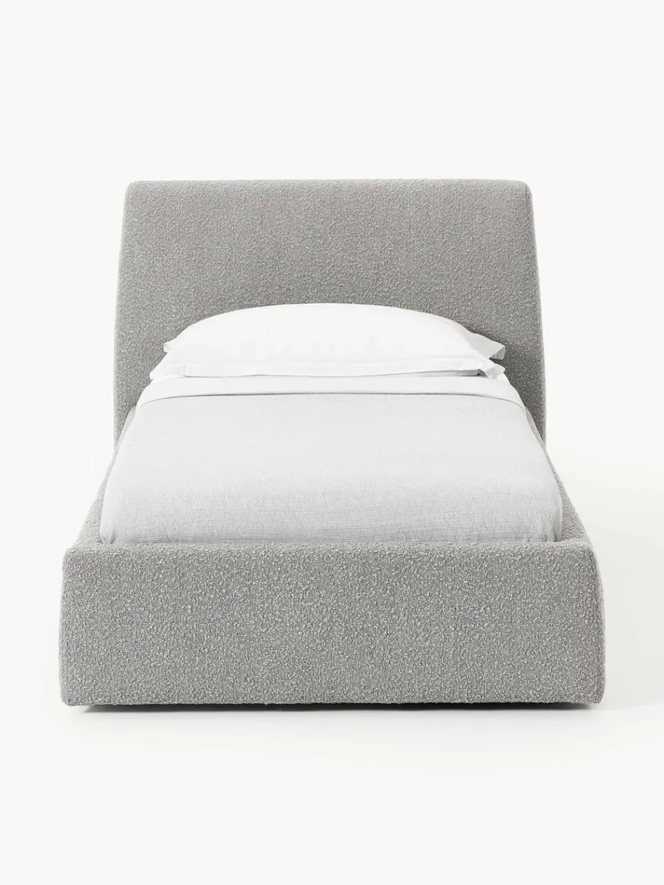 Bouclé eenpersoonsbed Cloud^Westwing Collection Clearance