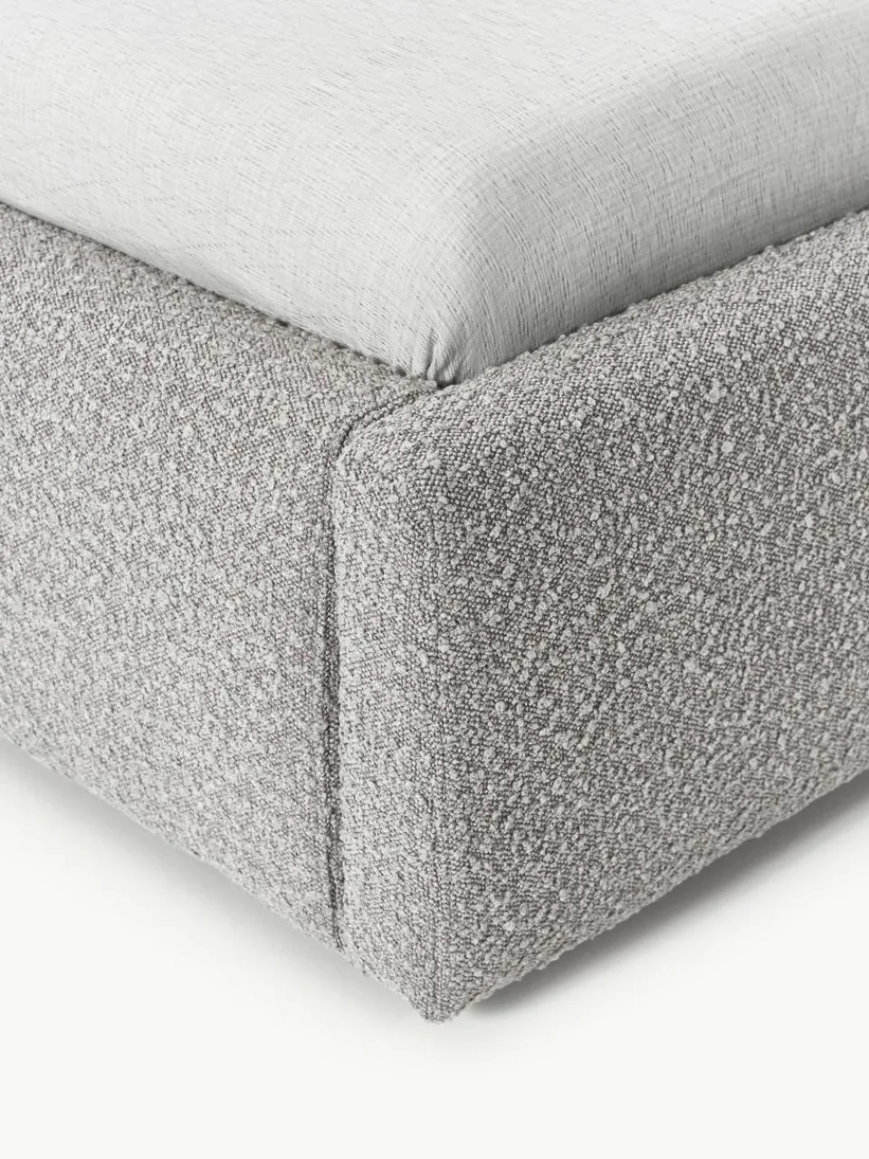 Bouclé eenpersoonsbed Cloud^Westwing Collection Clearance
