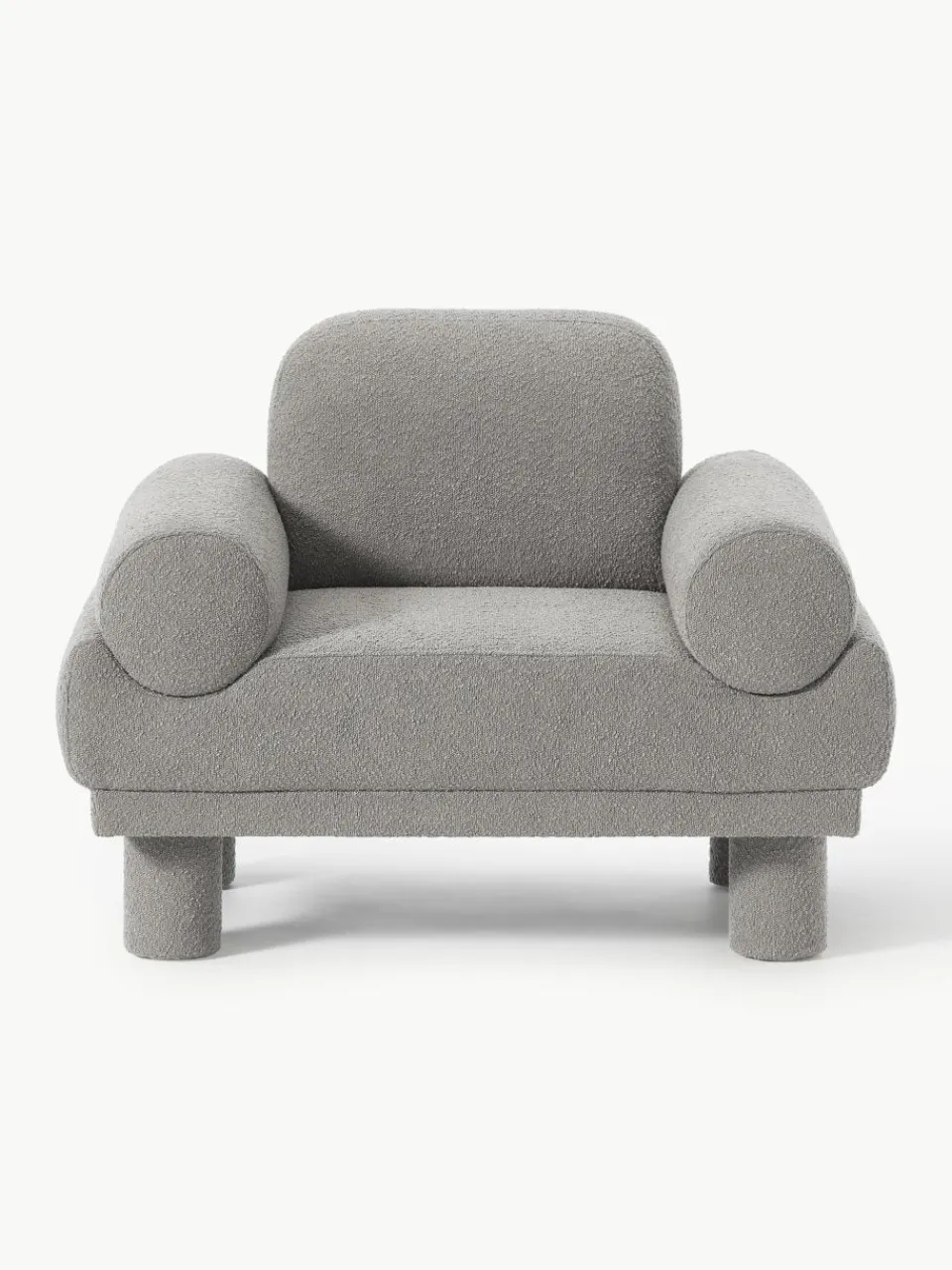Bouclé fauteuil Lilo^Westwing Collection Hot