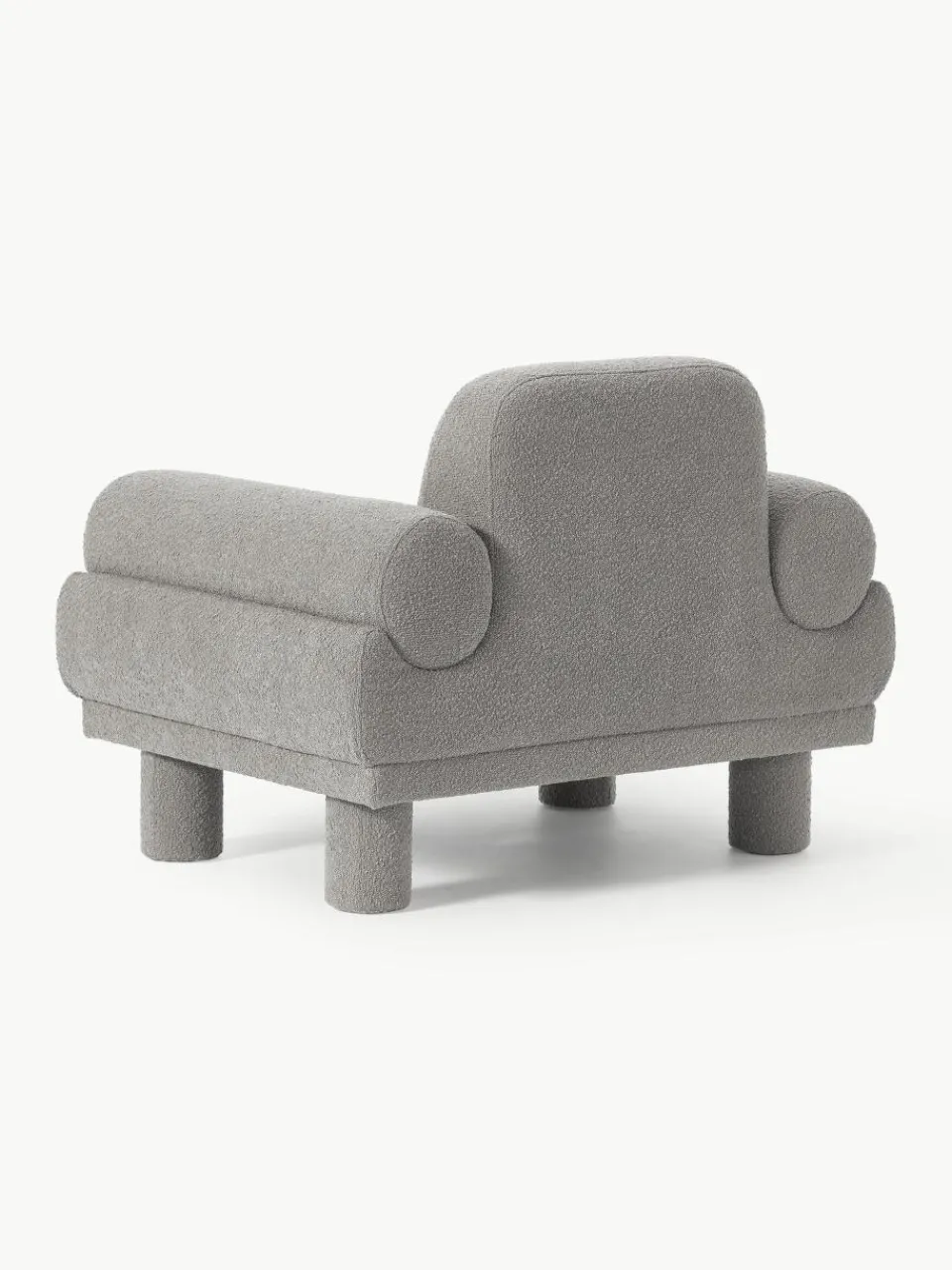 Bouclé fauteuil Lilo^Westwing Collection Hot