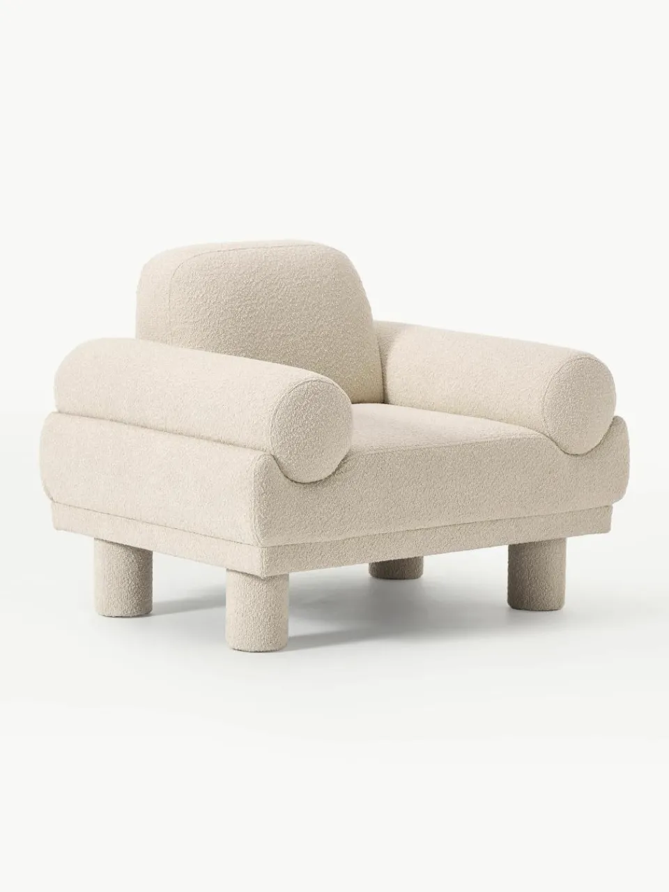 Bouclé fauteuil Lilo^Westwing Collection Best