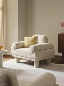 Bouclé fauteuil Lilo^Westwing Collection Best