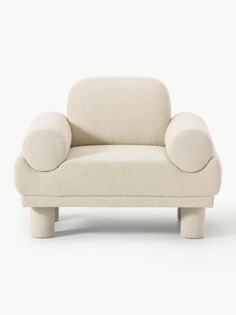 Bouclé fauteuil Lilo^Westwing Collection Best