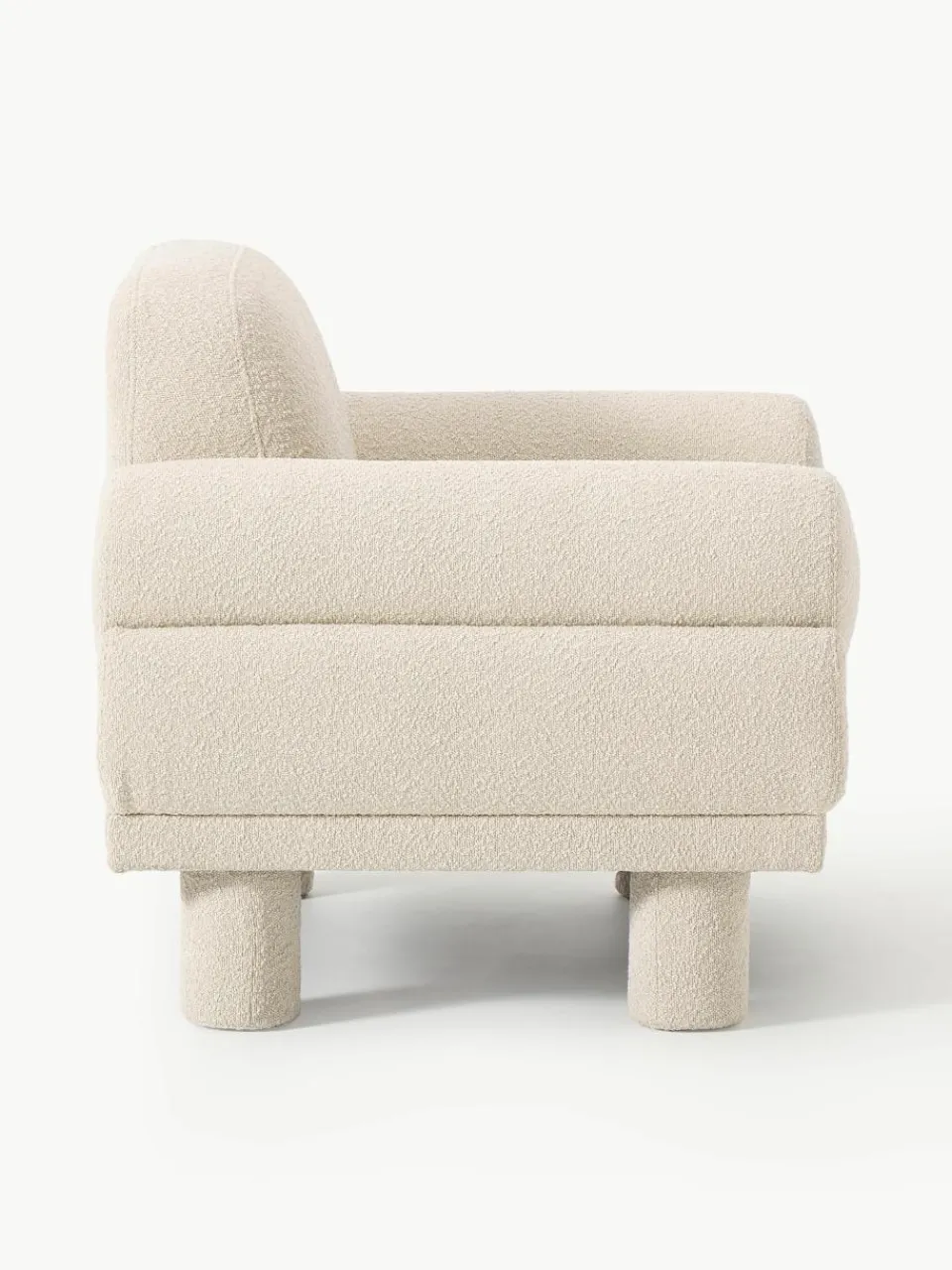 Bouclé fauteuil Lilo^Westwing Collection Best