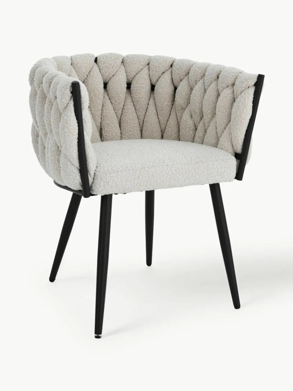 Bouclé fauteuil Molto^Ellos Home Online
