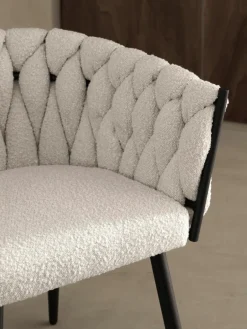 Bouclé fauteuil Molto^Ellos Home Online