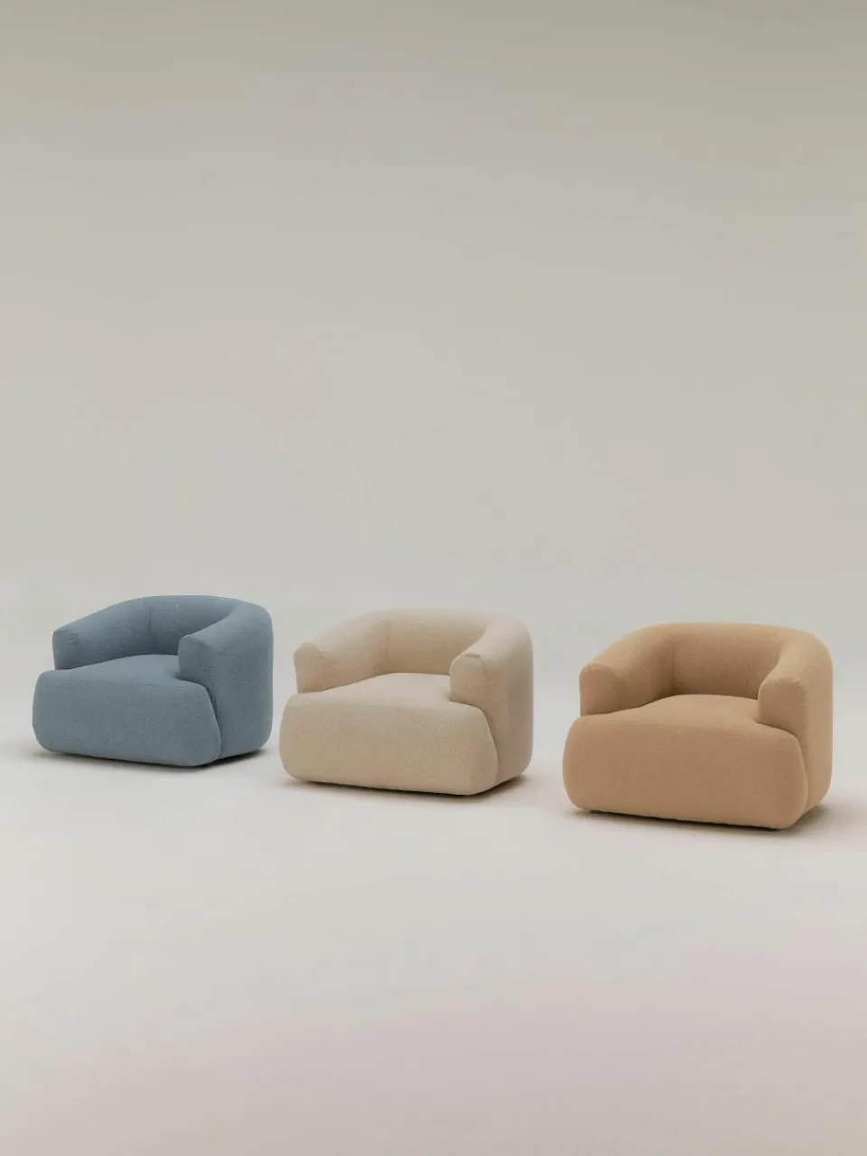 Bouclé fauteuil Sofia^Westwing Collection New