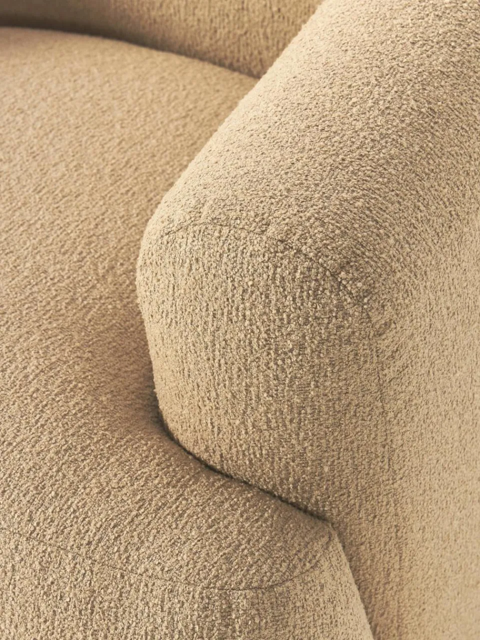 Bouclé fauteuil Sofia^Westwing Collection New