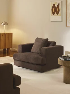 Bouclé fauteuil Tribeca^Westwing Collection Online