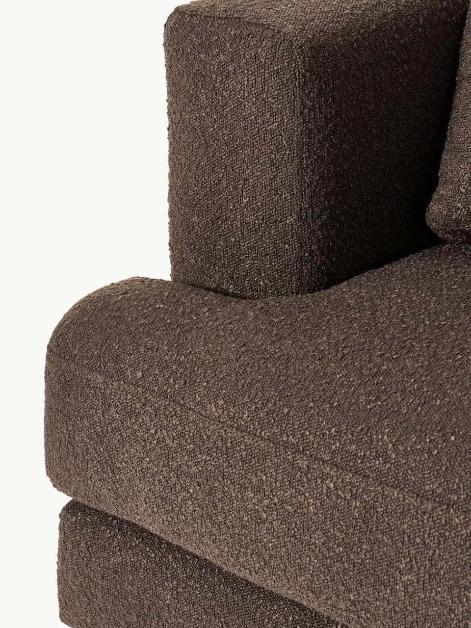 Bouclé fauteuil Tribeca^Westwing Collection Online