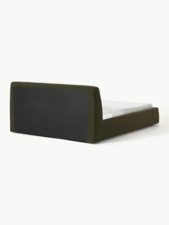 Bouclé gestoffeerd bed Cloud met opbergruimte^Westwing Collection Clearance