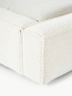 Bouclé gestoffeerd bed Lennon^Westwing Collection Clearance