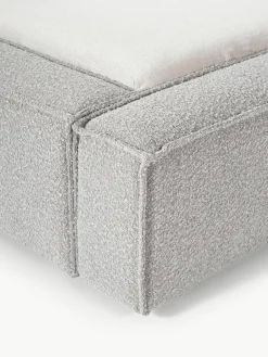Bouclé gestoffeerd bed Lennon^Westwing Collection Discount