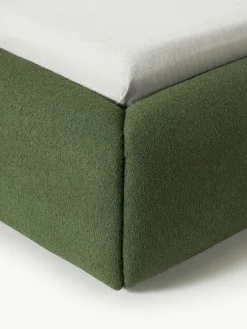 Bouclé gestoffeerd bed Sofia^Westwing Collection Online
