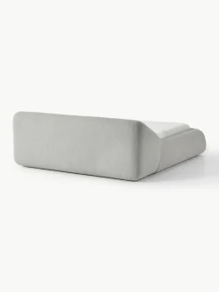 Bouclé gestoffeerd bed Sofia^Westwing Collection Outlet