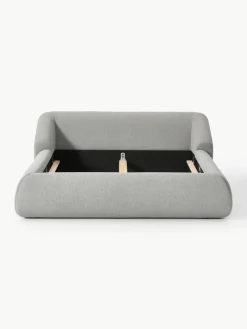 Bouclé gestoffeerd bed Sofia^Westwing Collection Outlet