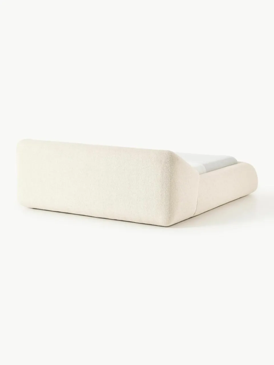 Bouclé gestoffeerd bed Sofia^Westwing Collection Sale