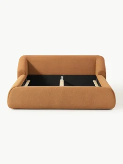 Bouclé gestoffeerd bed Sofia^Westwing Collection Clearance