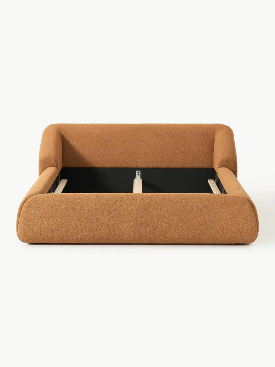Bouclé gestoffeerd bed Sofia^Westwing Collection Clearance