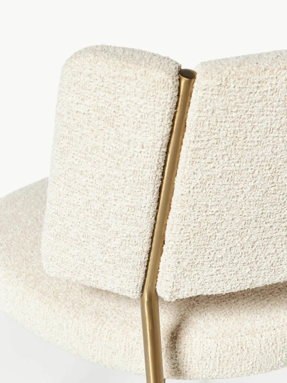 Bouclé gestoffeerde stoelen Samantha, 2 stuks^Westwing Collection Outlet