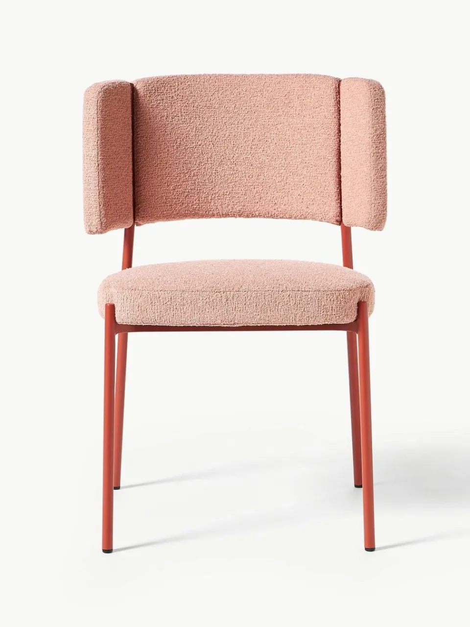 Bouclé gestoffeerde stoelen Samantha, 2 stuks^Westwing Collection Discount