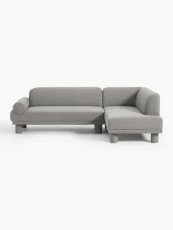 Bouclé hoekbank Lilo^Westwing Collection New