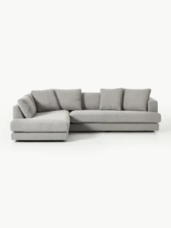 Bouclé hoekbank Tribeca^Westwing Collection Hot