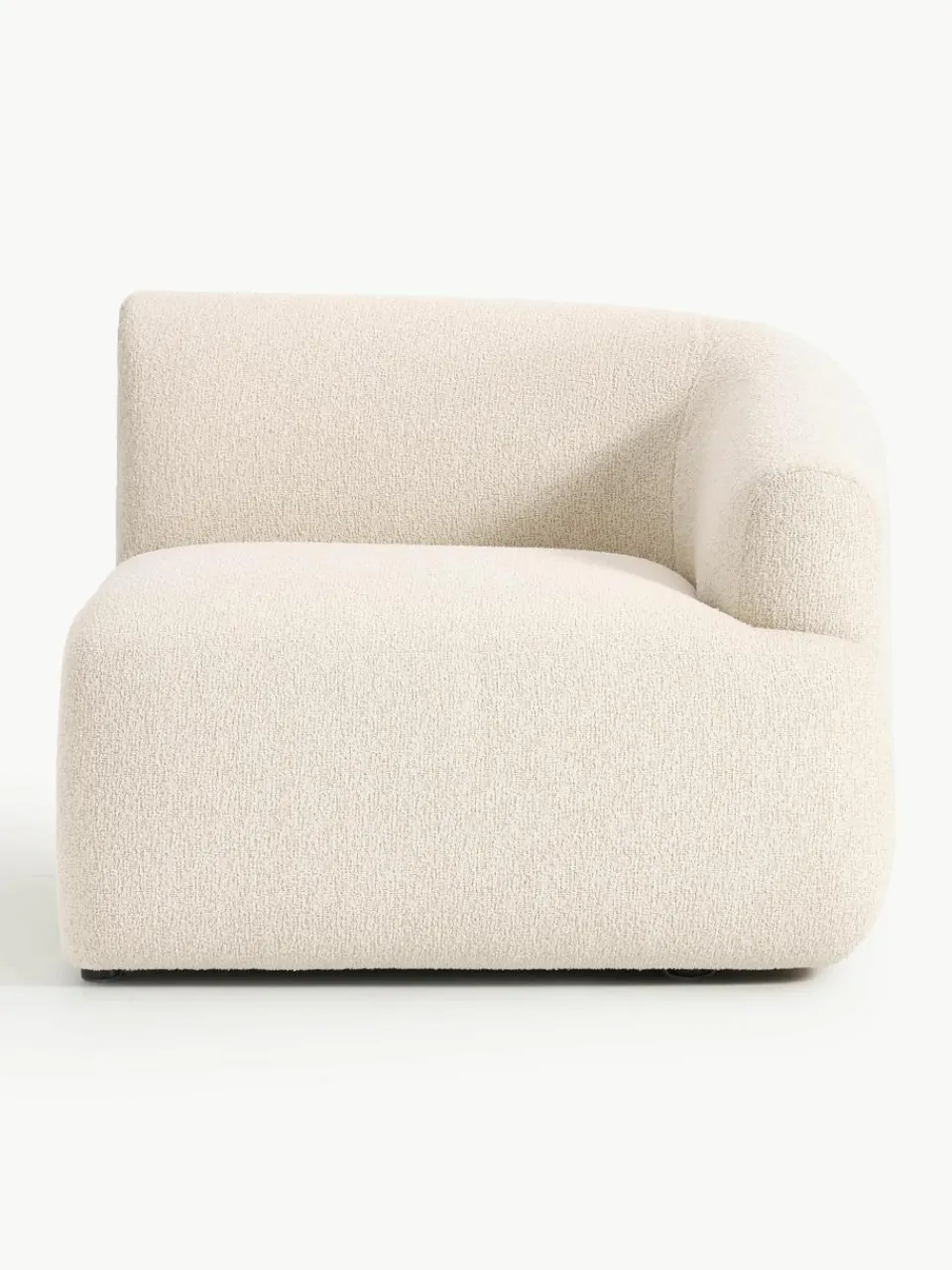 Bouclé hoekmodule Sofia^Westwing Collection Hot