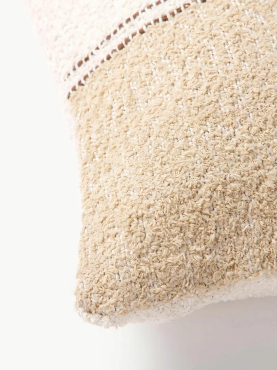 Bouclé kussenhoes Lago^Westwing Collection Clearance