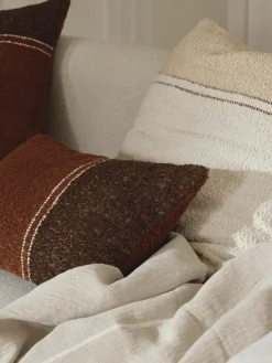 Bouclé kussenhoes Lago^Westwing Collection Clearance