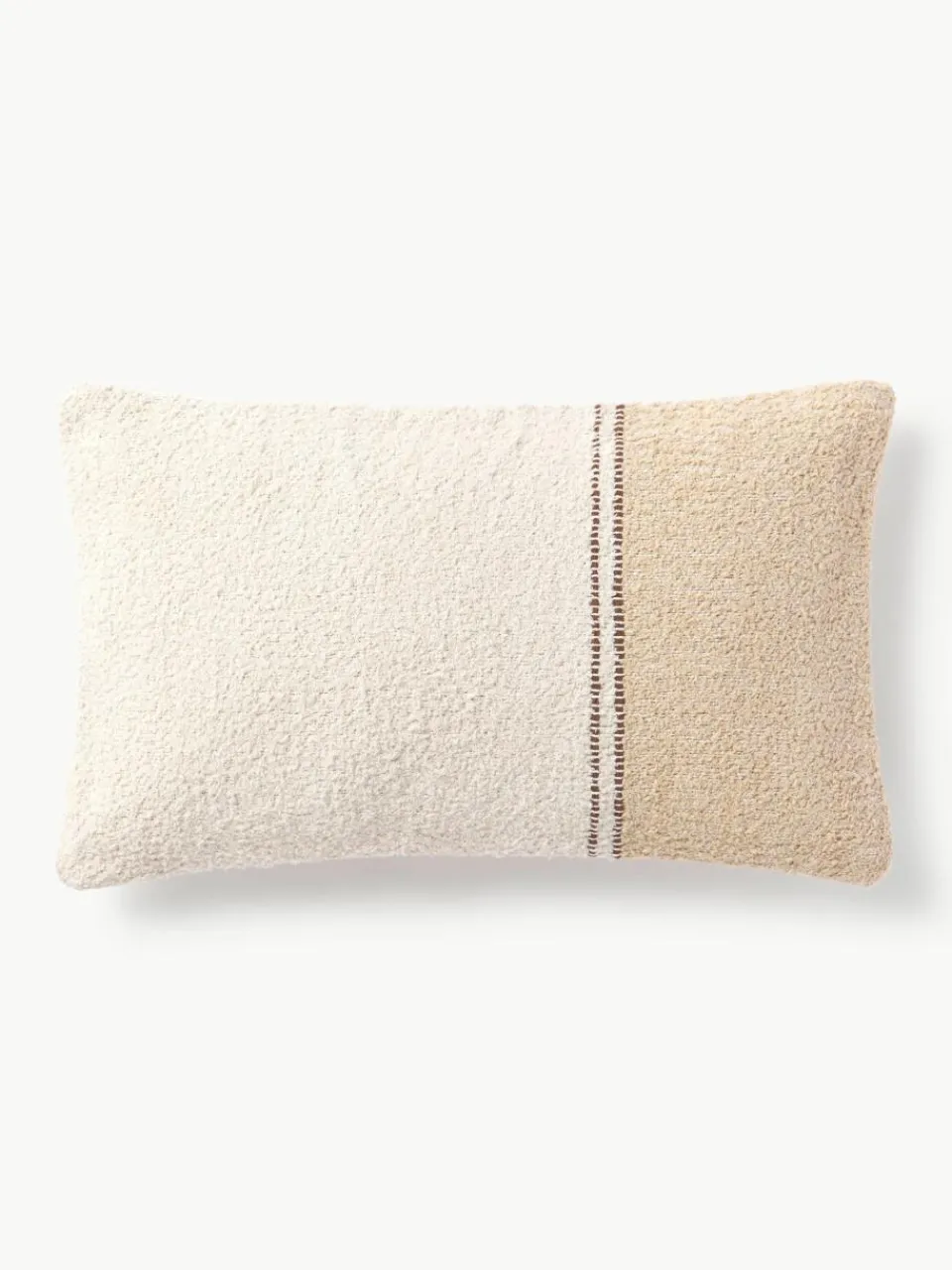 Bouclé kussenhoes Lago^Westwing Collection Sale