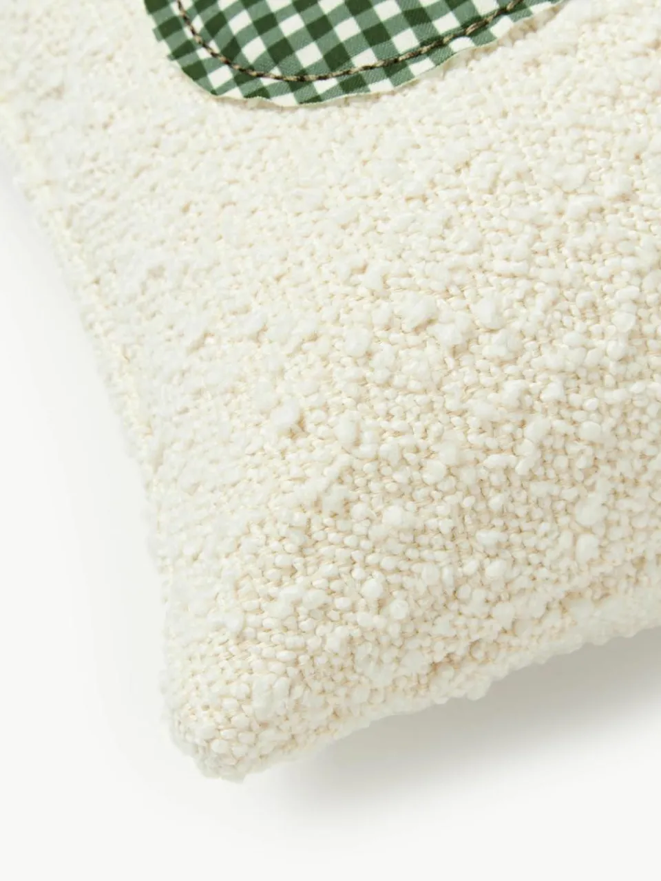 Bouclé kussenhoes Lysander^Westwing Collection Best
