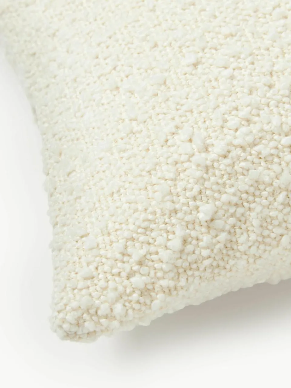 Bouclé kussenhoes Lysander^Westwing Collection Best