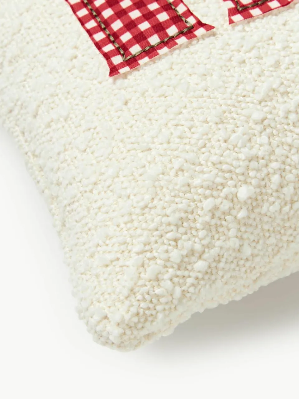 Bouclé kussenhoes Lysander^Westwing Collection Fashion