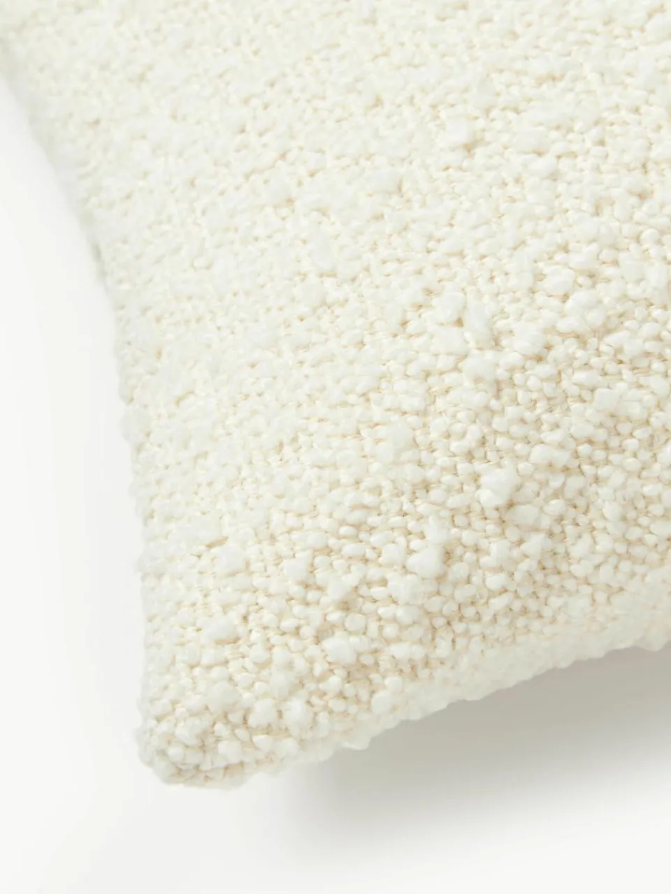 Bouclé kussenhoes Lysander^Westwing Collection Fashion