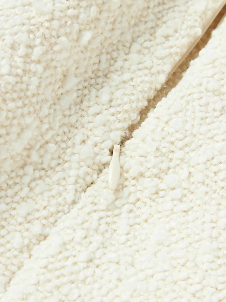 Bouclé kussenhoes Lysander^Westwing Collection Fashion