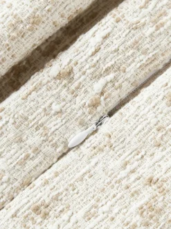 Bouclé kussenhoes Talea^Westwing Collection Outlet