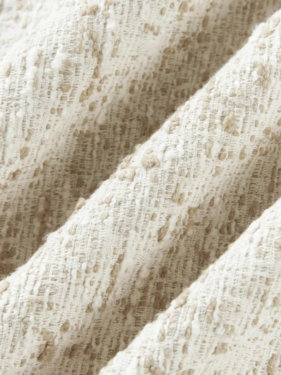 Bouclé kussenhoes Talea^Westwing Collection Outlet
