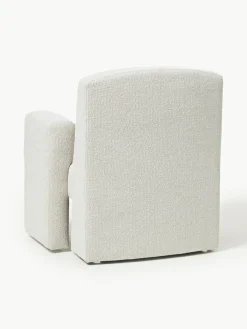 Bouclé loungefauteuil Aven^Westwing Collection Hot