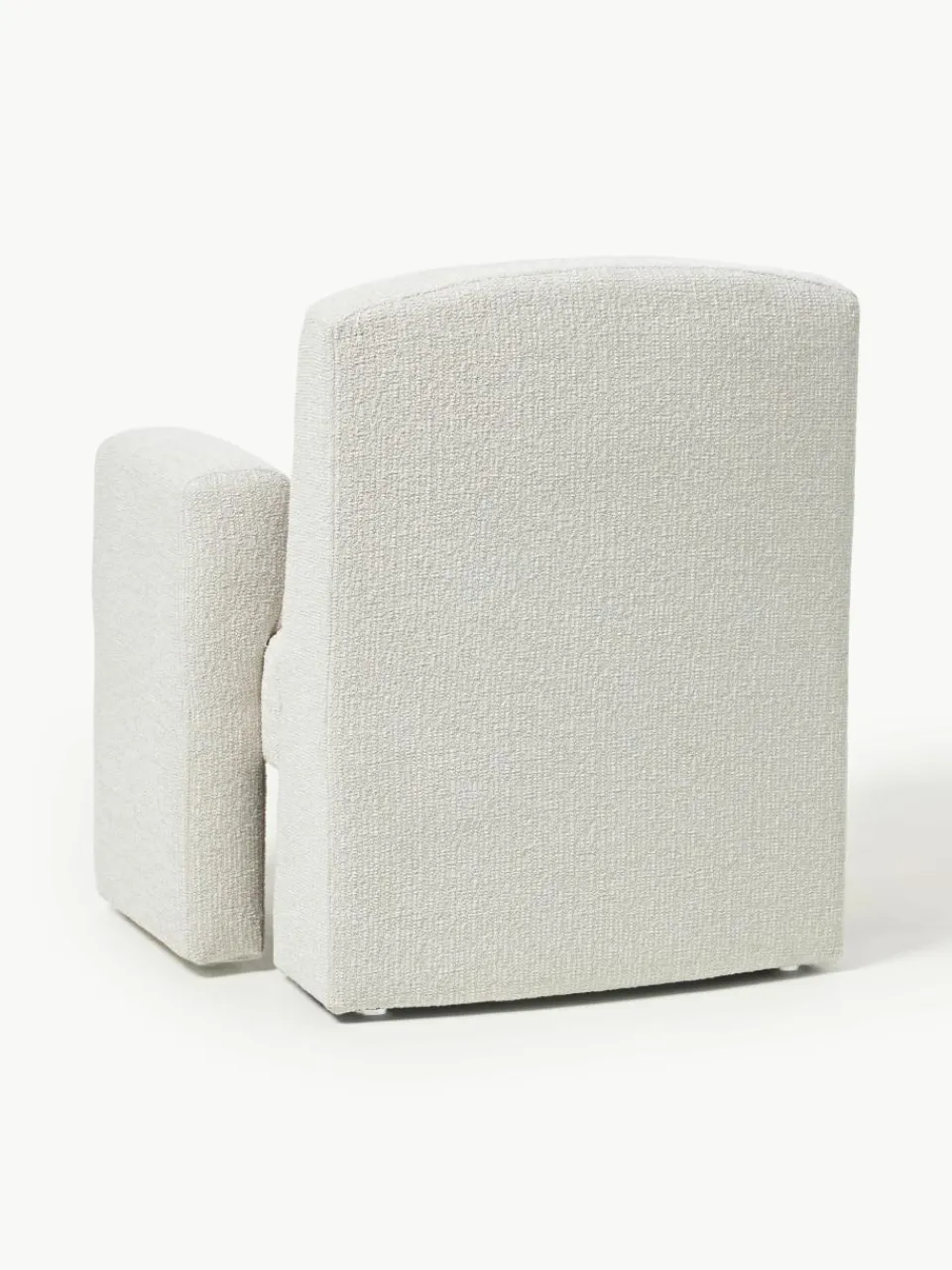 Bouclé loungefauteuil Aven^Westwing Collection Hot