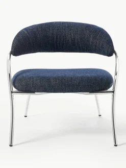 Bouclé loungefauteuil Dodo^Westwing Collection Hot