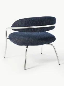 Bouclé loungefauteuil Dodo^Westwing Collection Hot