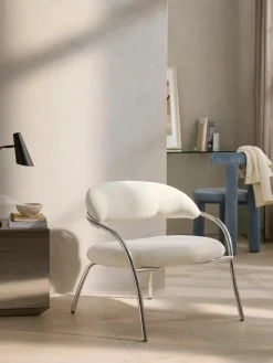 Bouclé loungefauteuil Dodo^Westwing Collection Outlet