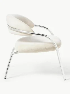 Bouclé loungefauteuil Dodo^Westwing Collection Outlet