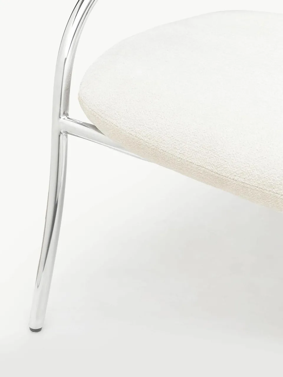 Bouclé loungefauteuil Dodo^Westwing Collection Outlet